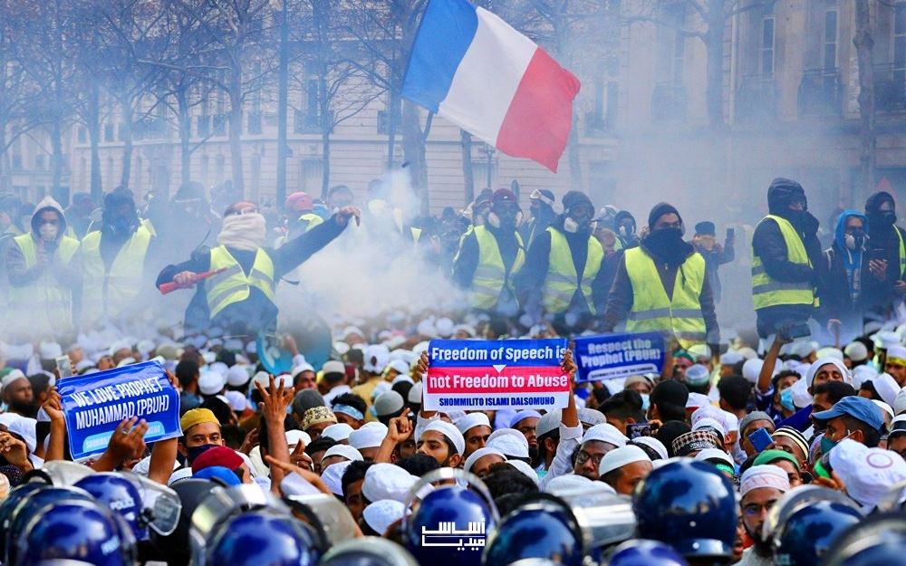 حق الردّ للمسلمين والثورة الفرنسية المُهدّدة