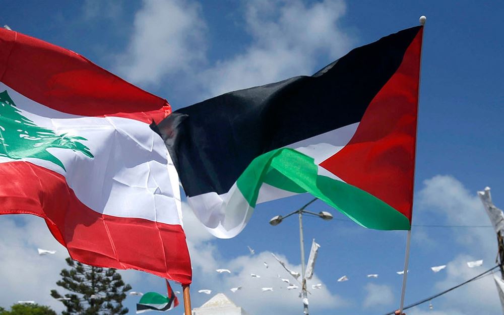 تحية من قلب فلسطين للبنان