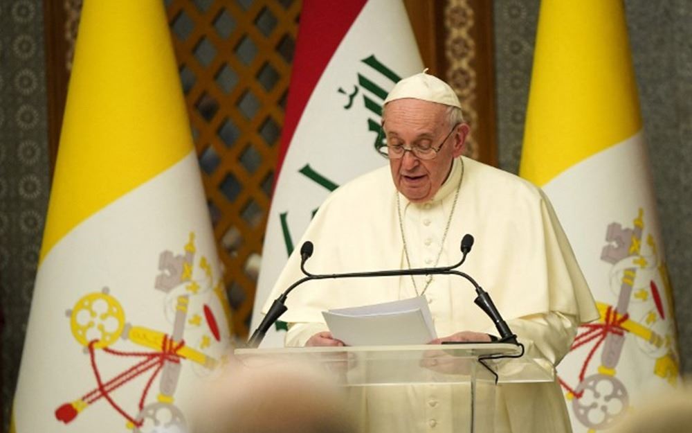 البابا ورهانه العراقي