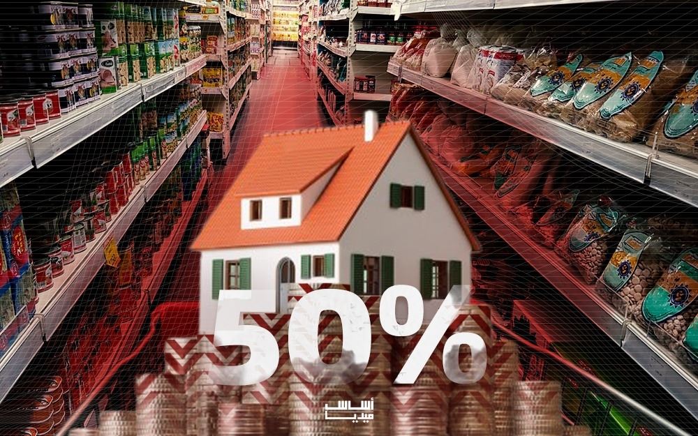 أسعار العقارات انخفضت 50 %: الغذاء مقابل العقار