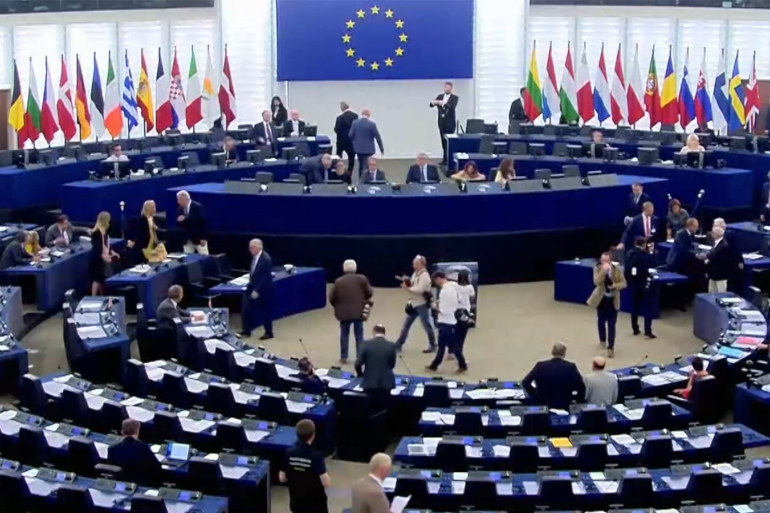البرلمان الأوروبي: الكره للعرب يجمع إسرائيل بفاشيّي أوروبا