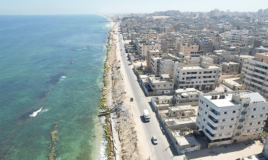 الوجود الأميركيّ على شاطئ غزّة “منصّة” سياسيّة بوظائف عدّة